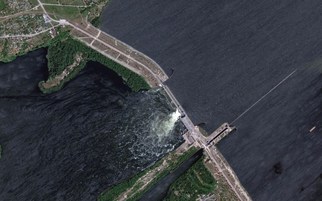 Ukraine accused Russia of blowing up the Kakhovka dam & hydroelectric power station on the Dnieper River, while Russia blamed Ukrainian military strikes in the contested area. It may trigger floods, so people have been advised to go to safer places.