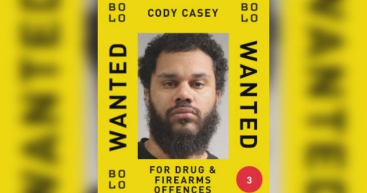 Vancouver police have announced a $100,000 reward for information leading to the arrest of Cody Timothy Casey, 36, he has been on the run for 8 months & wanted on Canada-wide warrants for drug & firearms offenses. Call investigators at 604-717-9979.